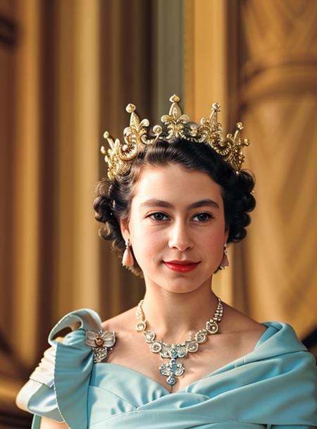 Young Queen Elizabeth II
