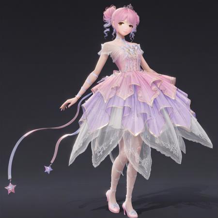 [commission]暖暖“星愿璨梦” / ニキ・星願いの夢 / Nikki Starlit Celebration《无限暖暖 / インフィニティニキ / Infinity Nikki》[HiKaRi]