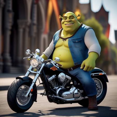 Shrek - SDXL