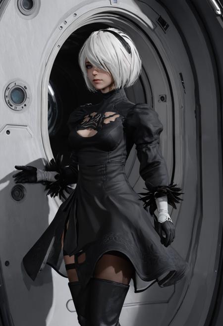 [FLUX.1 D&XL&1.5] 2B (‎YoRHa No.2 Type B) Nier:Automata