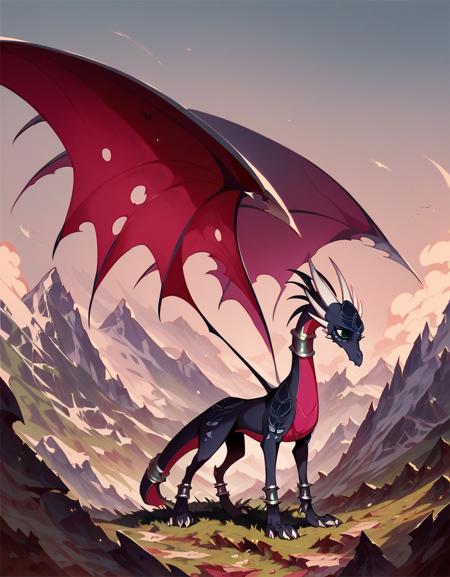 Corrupted Cynder【 The legend of Spyro - A New Beginning 】- 【PONY - FLUX - DSXL】