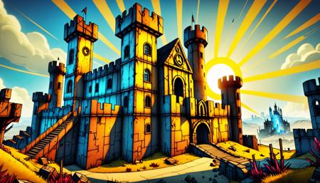 Borderlands Style (SDXL)