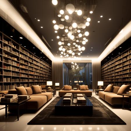 XSArchi_125图书馆+书房（家装）Library + Study (Home decoration)