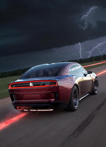 Dodge Charger Daytona SRT EV Concept (SDXL)