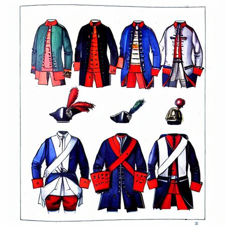 Historical European Uniforms LoRA