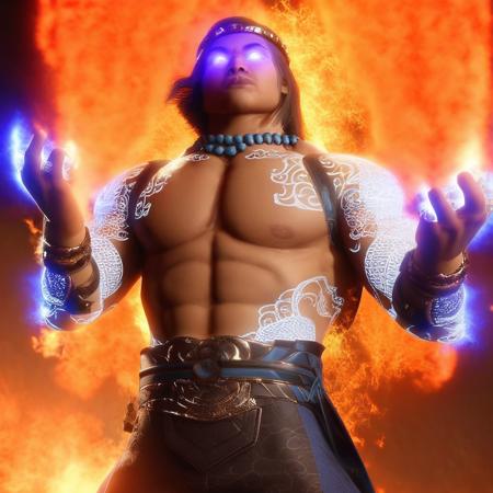 God of fire Liu Kang (Mortal Kombat)