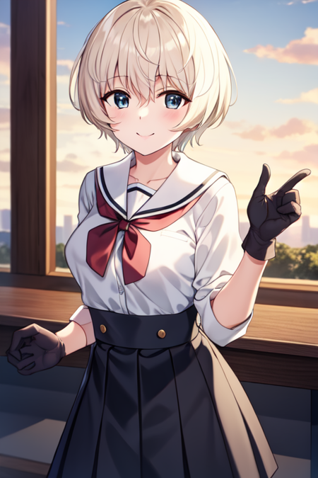 Jouko (from Girls und Panzer)