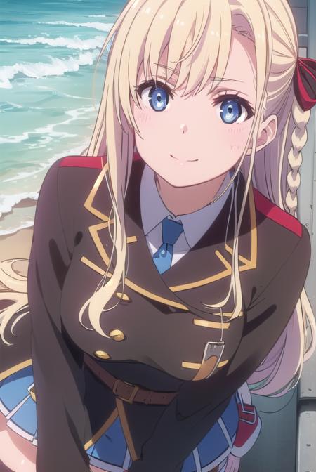 Wilhelmina Braunschweig Ingenohl Friedeburg (ヴィルヘルミーナ・ブラウンシュヴァイク・インゲノール・フリーデブルク) - High School Fleet (ハイスクール・フリート)