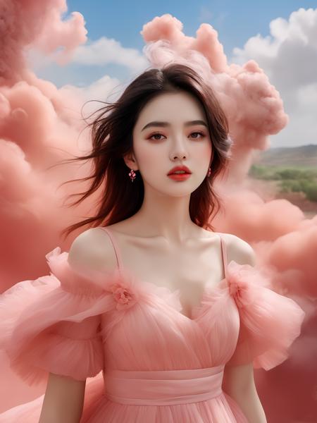 JAY - PINK CLOUD DRESS XL