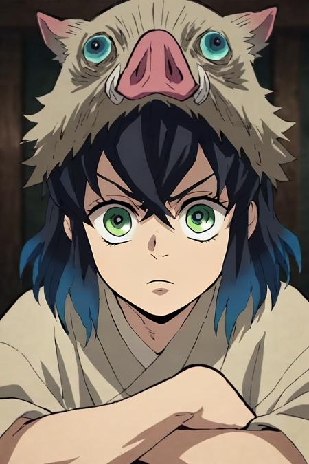 Inosuke Hashibira / Kimetsu no Yaiba (Pony)版本v0.1 (ID: 432220)