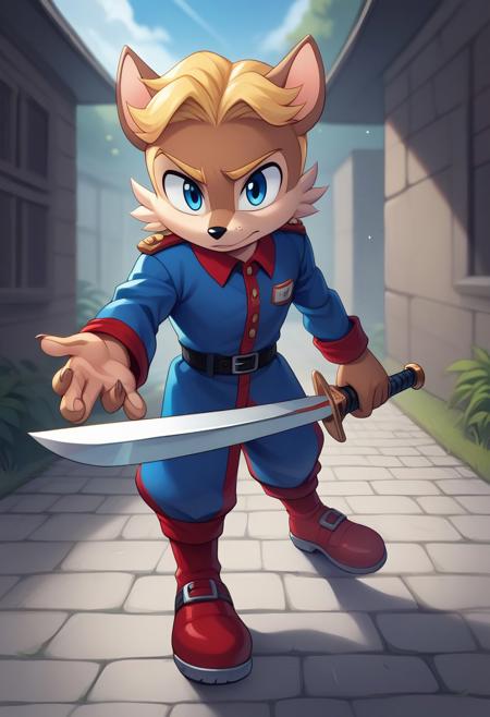 Antoine D'Coolette - Sonic Archie Comics