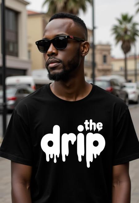 Drippy/Melting Font FLUX