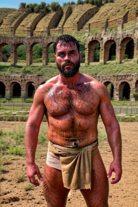 Muscle Bear - Coffee Model