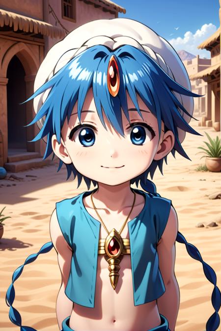 Magi: The Labyrinth of Magic - Aladdin - SDXL