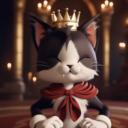 Cait Sith - Final Fantasy VII - SDXL