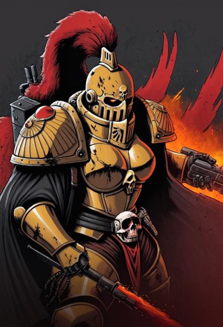 Sisters of Silence: Warhammer 40K (SDXL)