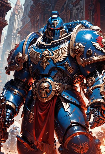 The Space Marines Warhammer 40K | Flux + Pony