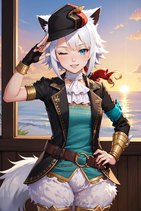 White Cat/白猫 (Ys IX: Monstrum Nox) LoRA版本v1 (ID: 235833)