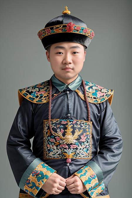 Qing dynasty constable uniform