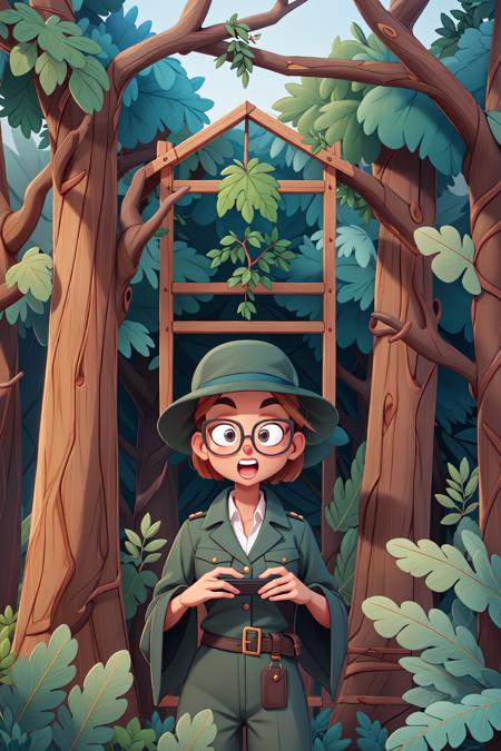 Cute Cartoon Illustration