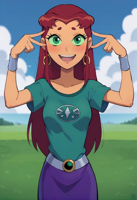 Starfire - Teen Titans (Character) [PonyDiffusionXL]