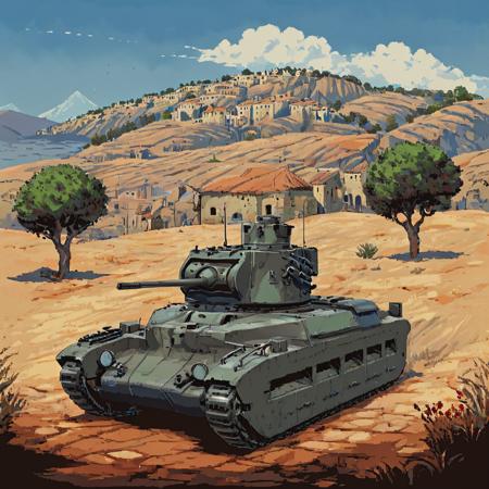 Matilda Tank (SDXL)