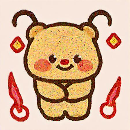 黄色小熊（有噪声版