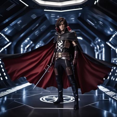 300 th LORA : Captain Harlock / Albator - SDXL (3D movie/anime)