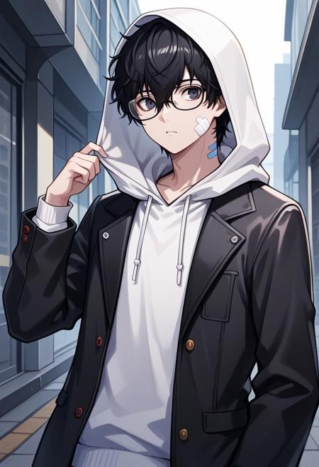 Ren Amamiya / Akira Kurusu / Joker / MC - Persona 5 (Commission) - Pony + Illustrious