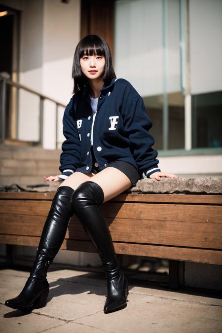 ZARA(like)-CowboyThighBoots 仿ZARA牛仔跟过膝靴