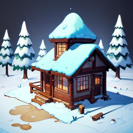 Stylized Setting (Isometric) SDXL & SD1.5