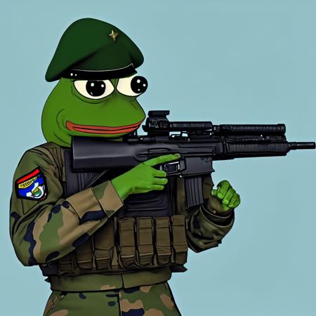 PepeFrog in many styles - Cartoon, Rendered, Realistic, Fine Art, etc