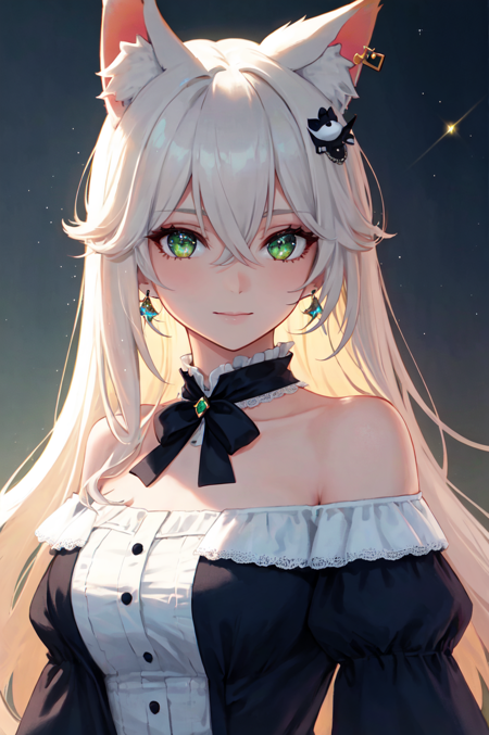 Victorian Fox Girl Set (Textual Inversion)