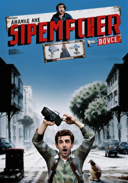2000s Movie Poster Style (American Pie/Road Trip Ensemble)