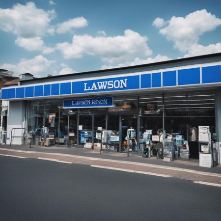 コンビニの外観L SDXL