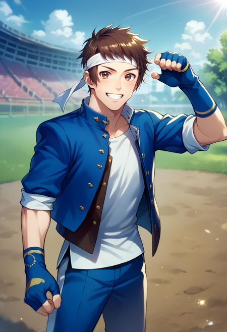 Shingo Yabuki (Multiple Outfits) - King Of Fighters (Pony) / (Illustrious)/ (SDXL)版本Pony (ID: 498979)