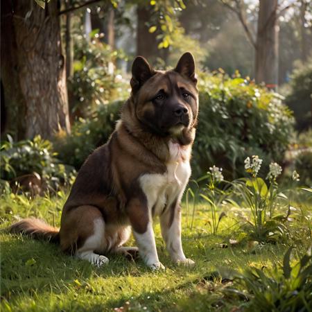 American Akita Pony