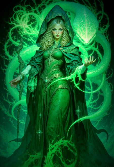 Colorful Fantasy Art for FLUX