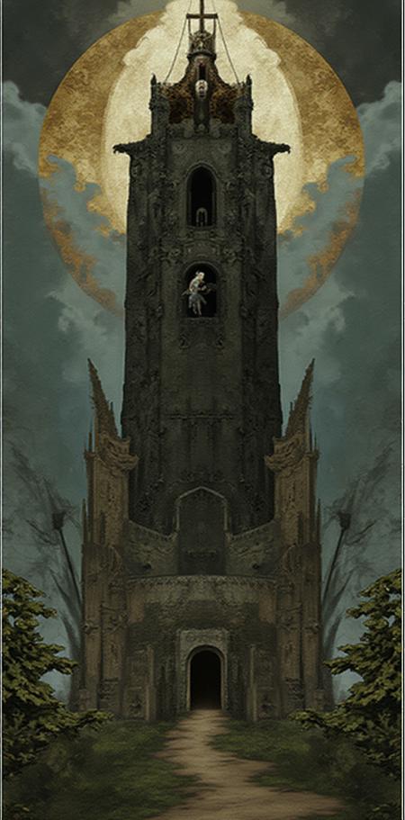 Dragon Age tarot card Dr4GnAg3 Flux Lora