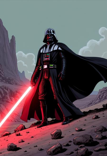 Darth Vader - Star Wars【Flux.1D LoRA】