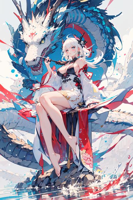 龙年立绘/Dragon and girl版本v1.0 (ID: 329603)