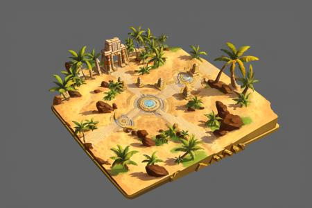 游戏沙盘（Game scenes）