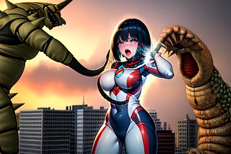 Gudon and Twintail battle scene版本v1.0 (ID: 179064)