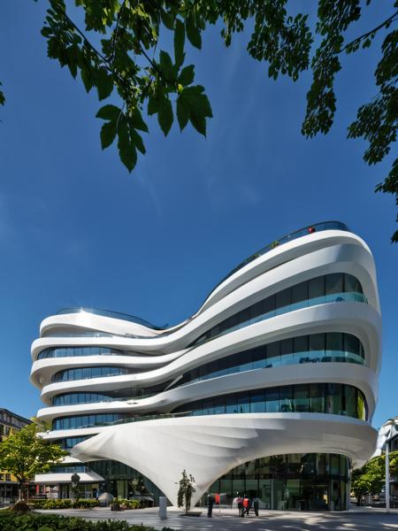 JJ's Building style - Zaha Hadid