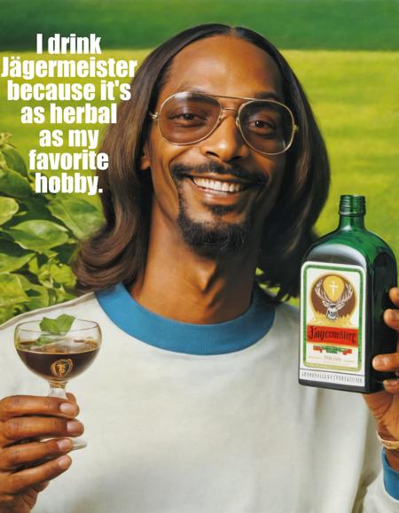 Jaegermeister Advertising 70s [SDXL]