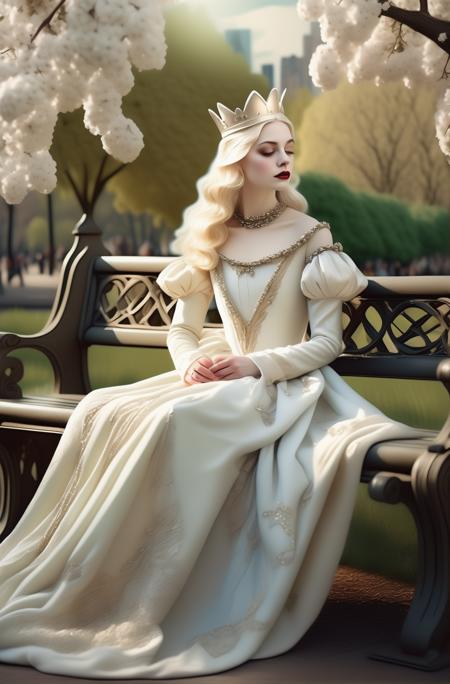 The White Queen (Alice in wonderland)
