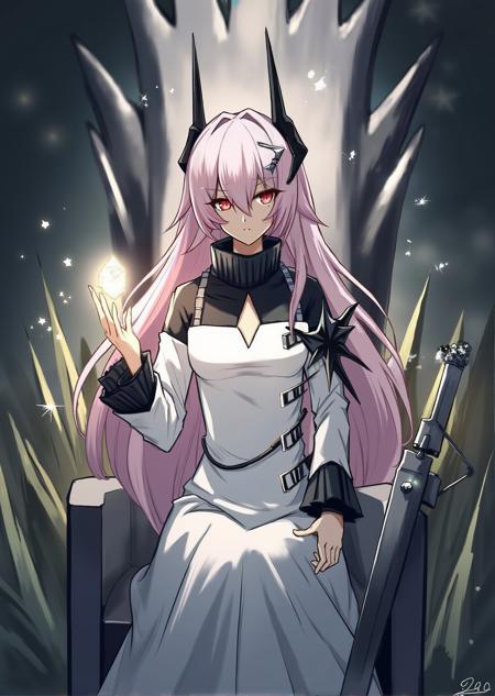Theresa from Arknights Flux