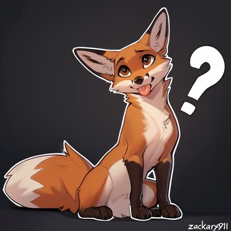 Sticker LoRA SeaArt Furry XL