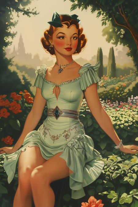 style of Alberto Vargas 208
