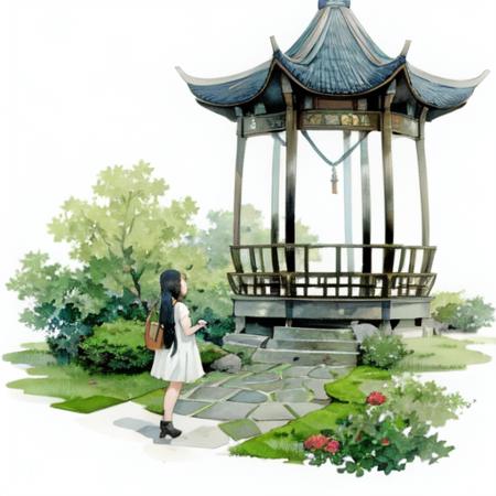 watercolorLoRA(chinese-style中国风)